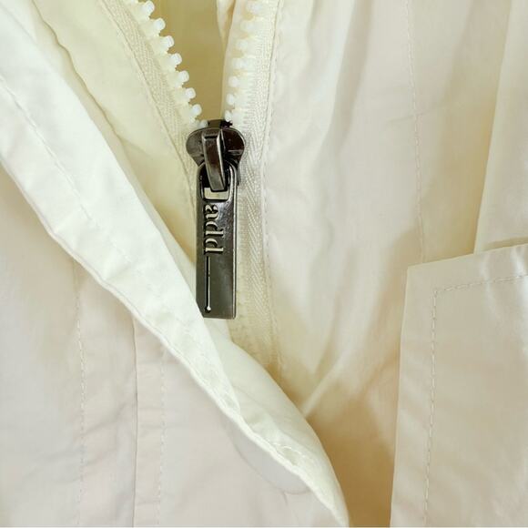 ADD Italy Cream Off White Safari Style Waterproof Rain Jacket Small - Picture 6 of 11